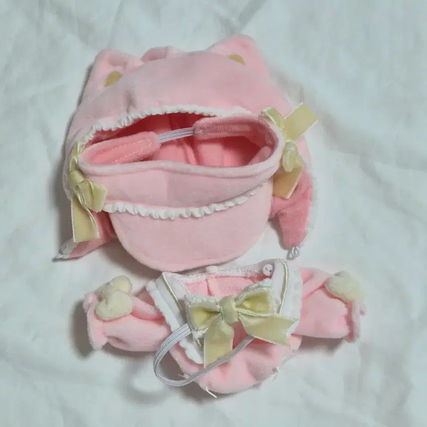 [BUNJANG] Honey Bakery Cupcake Pink 10cm Doll Clothes / 원가이하) 허니베이커리 컵케잌 핑크 해배비1/3 솜인형 솜깅 10깅 솜옷