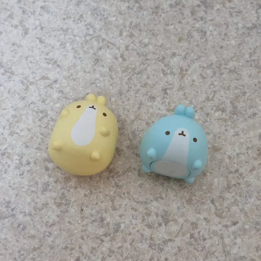 [BUNJANG] Molang Mini Figures Gacha 2 Types Bundle Set / 몰랑이 미니 피규어 가챠 2종 일괄 판매
