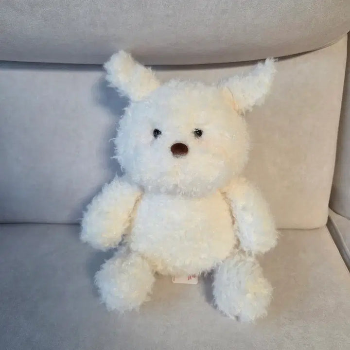 [BUNJANG] Fluffy Puppy Plush Toy / 뽀글 강아지 인형 (새상품)