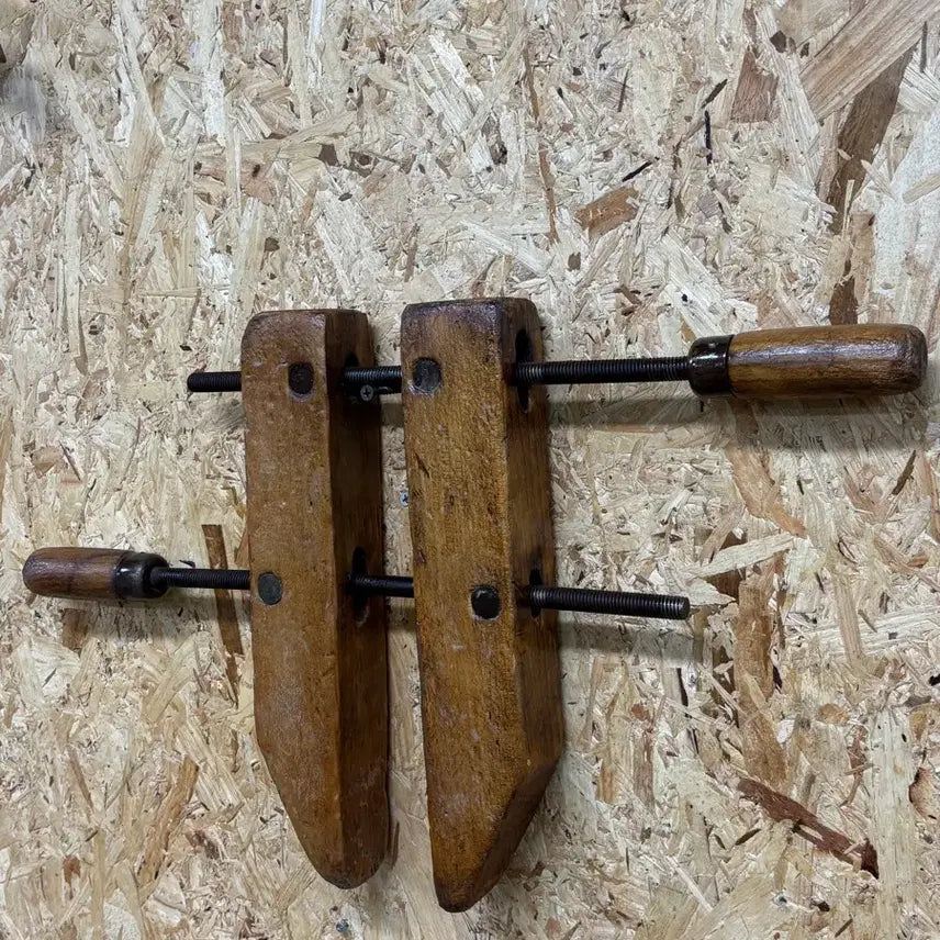 [BUNJANG] Vintage Wood Clamp / 빈티지 우드 클램프