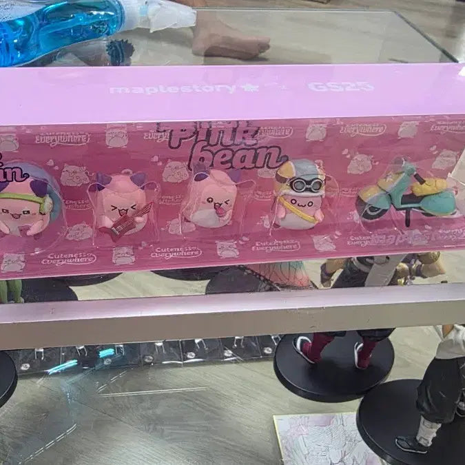 [BUNJANG] MapleStory Pink Bean Figure Set Limited Edition / 메이플스토리 핑크빈 피규어 세트 GS25 한정판