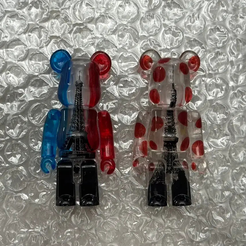 [BUNJANG] Medicom Toy Be@rbrick Tokyo Tower + Eiffel Tower 100% Set / 메디콤 토이(Medicom Toy) 베어브릭 도쿄타워 + 에펠탑 100% 세트