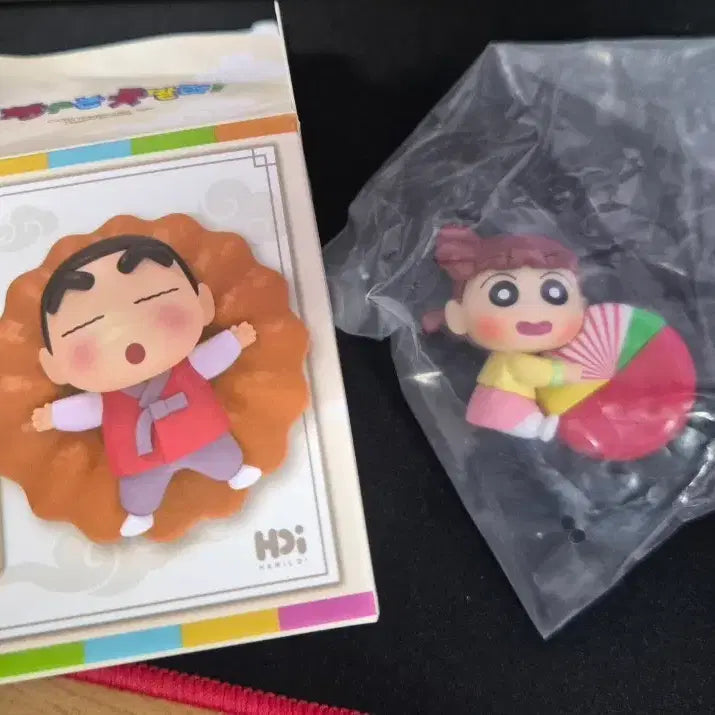 [BUNJANG] Crayon Shin-chan Hangwa Figure Glass / 짱구 한과 피규어 유리