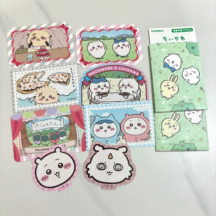 [BUNJANG] Chiikawa Japanese Gacha Stickers Bundle Set / 치이카와 일본 가챠 스티커 일괄 판매