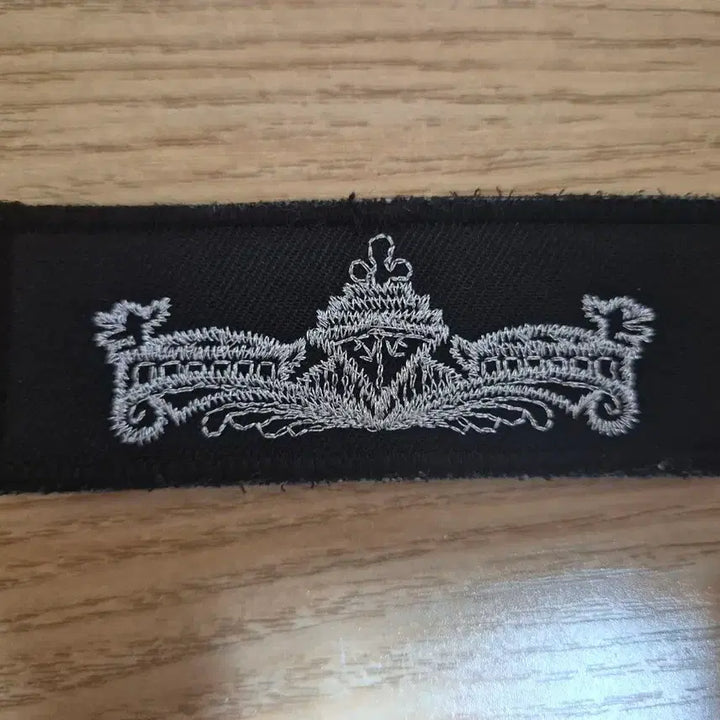 [BUNJANG] Korean Navy Old NCO Surface Ship Insignia Patch / 해군 구형 부사관 수상함 휘장 패치
