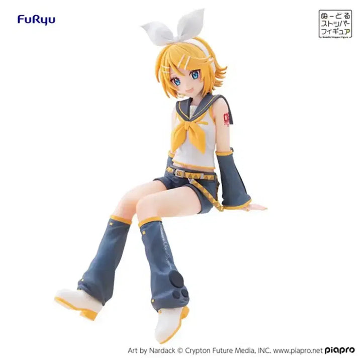 [BUNJANG] Kagamine Rin Noodle Stopper Figure / 카가미네 린 누들스토퍼 피규어