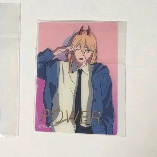 [BUNJANG] Chainsaw Man Power Photocard (Sealed) / (미개봉) 체인소맨 파워 포카