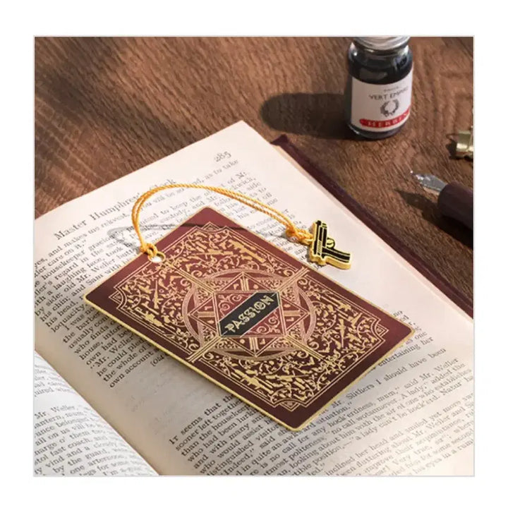 [BUNJANG] Aladdin Gift Metal Charm Bookmark / 패션 알라딘 사은품 금속 참 북마크 책갈피 홀리패션