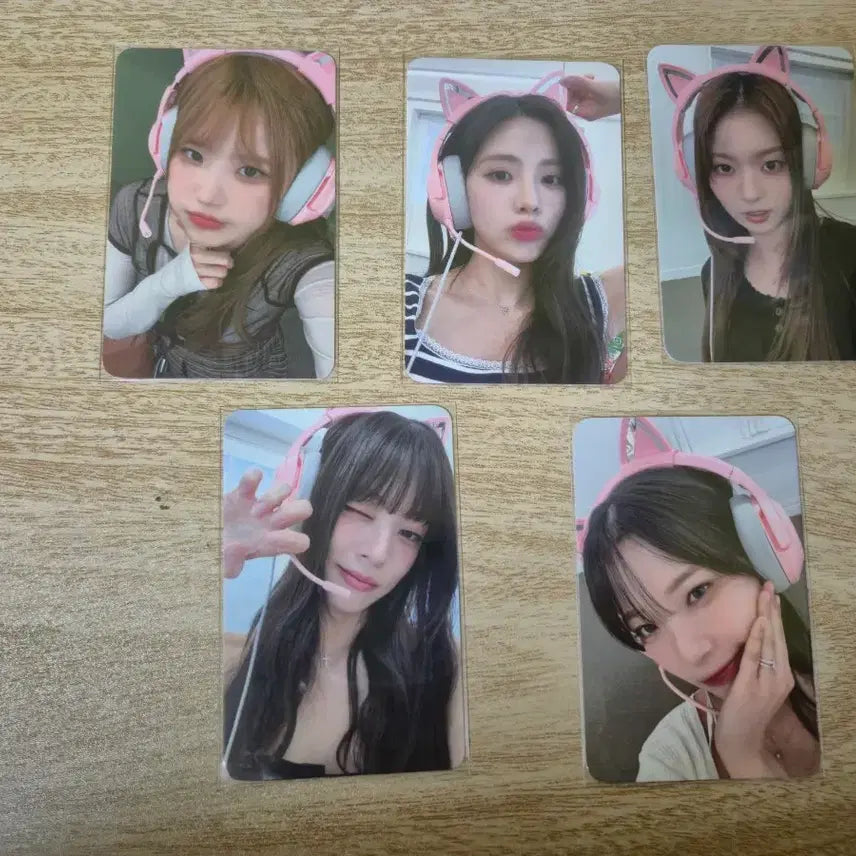 [BUNJANG] fromis_9 Soundwave Lucky Draw Cat Headset POB / 프로미스나인 사운드웨이브 특전 고양이 헤드셋