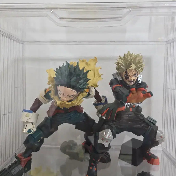 [BUNJANG] My Hero Academia Deku &amp; Bakugo Figure Set / 나의 히어로 아카데미아 데쿠 &amp; 바쿠고 피규어 세트
