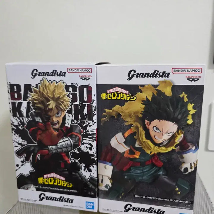 [BUNJANG] My Hero Academia Deku &amp; Bakugo Figure Set / 나의 히어로 아카데미아 데쿠 &amp; 바쿠고 피규어 세트
