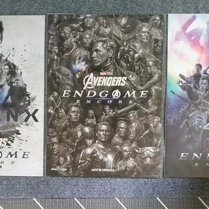 [BUNJANG] Avengers: Endgame Encore A3 Poster Set / 총6종 어벤져스 엔드게임 앙코르 A3포스터