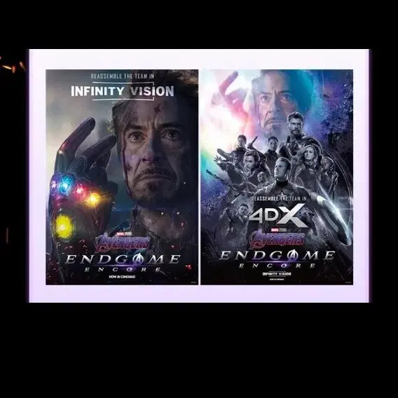 [BUNJANG] Avengers: Endgame Encore A3 Poster Set / 총6종 어벤져스 엔드게임 앙코르 A3포스터