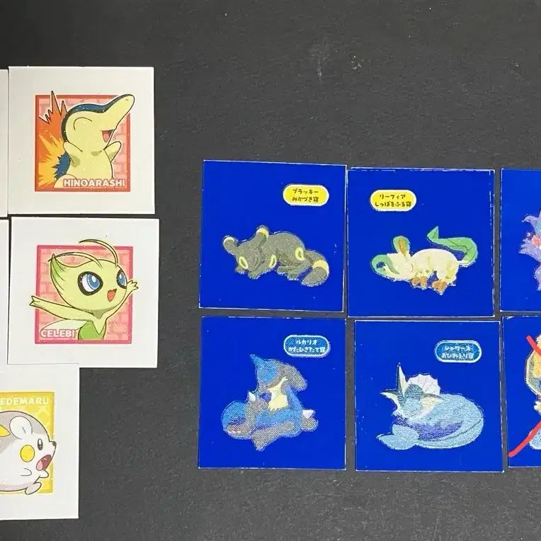 [BUNJANG] Pokemon Sticker Collection and Sleeves / 일판 포켓몬 띠부띠부씰, 포켓몬 슬립 외 판매해요