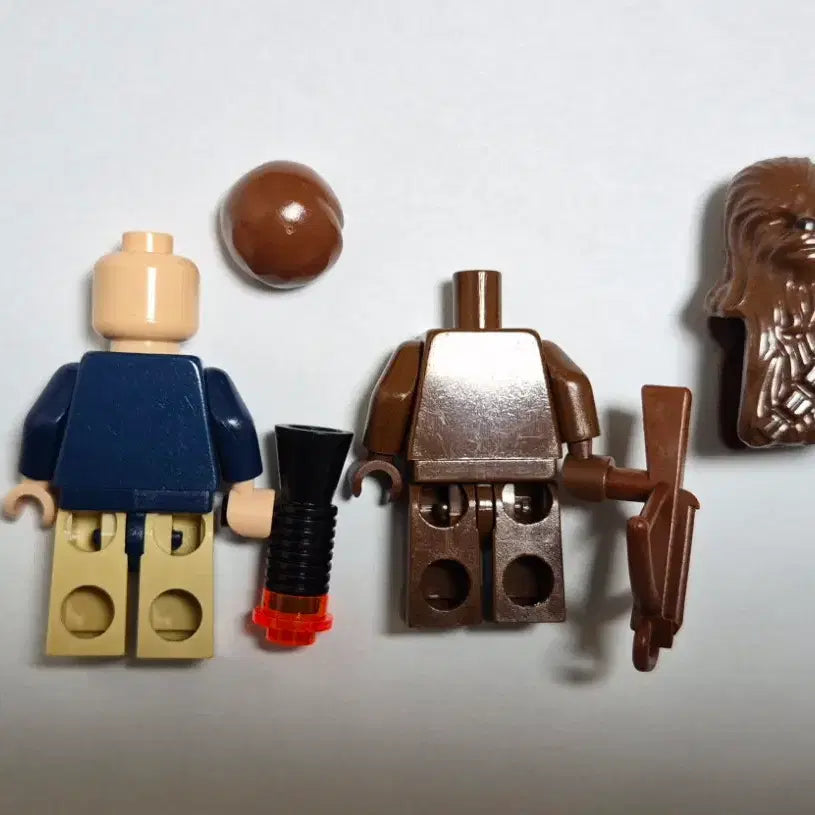[BUNJANG] LEGO Star Wars Han Solo &amp; Chewbacca Figure Bundle Set / 레고 스타워즈 한솔로 &amp; 츄이