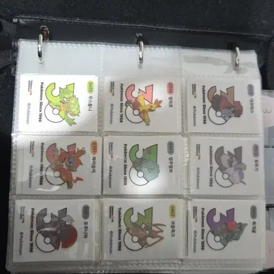 [BUNJANG] Pokémon Sticker Collection 30th Anniversary Set / 포켓몬 띠부씰 시즌6 30주년 신상로고씰 48종세트