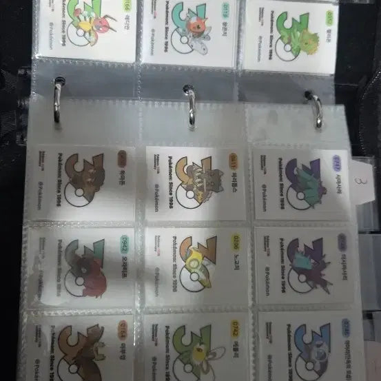 [BUNJANG] Pokémon Sticker Collection 30th Anniversary Set / 포켓몬 띠부씰 시즌6 30주년 신상로고씰 48종세트