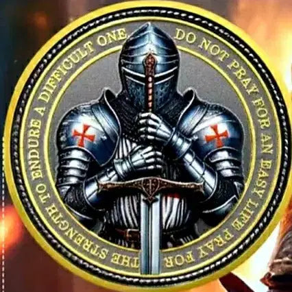 [BUNJANG] Medieval Crusaders Color Theme Premium Medal / 소장용 선물용 중세십자군 색채 고급메달 1점 드립니다