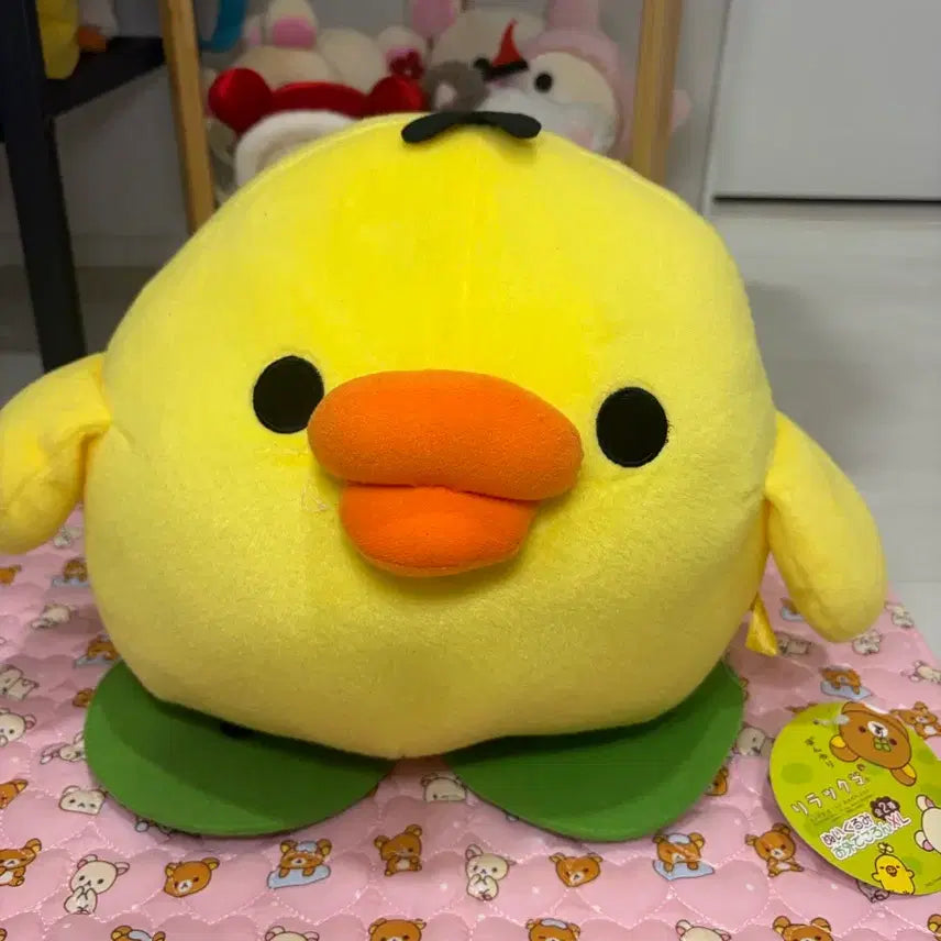 [BUNJANG] Rilakkuma Kiiroitori Clover Plush / 네잎클로버 키이로이토리 인형