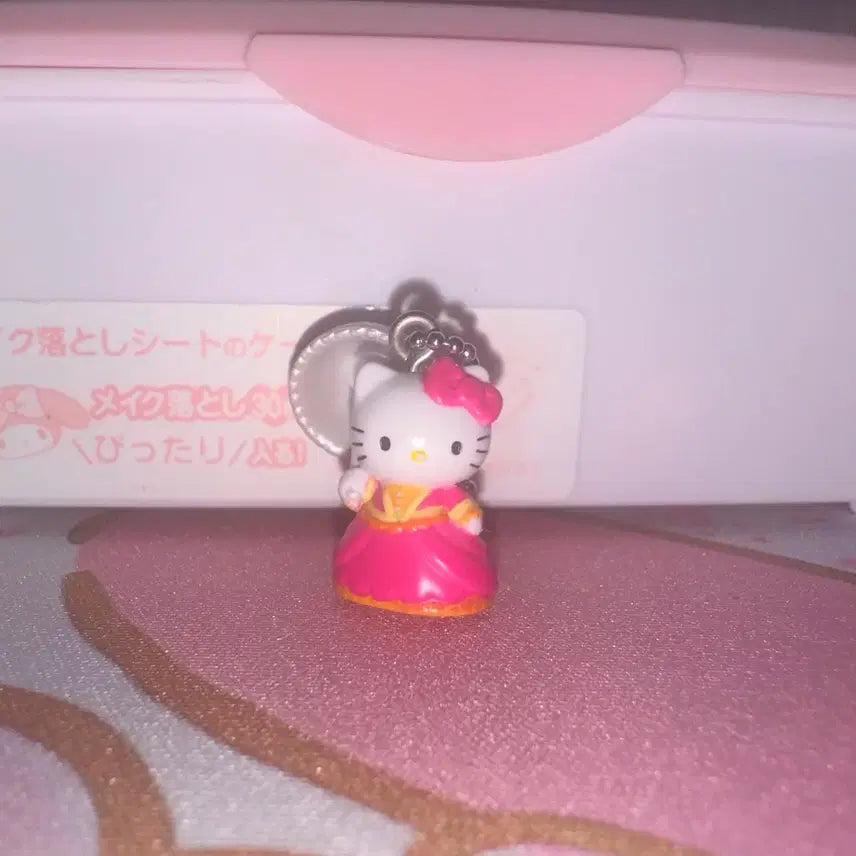 [BUNJANG] Princess Aristocratic Parasol Pink Version Kitty Strap / 공주 귀족 양산 핑크버전 키티스트랩 킽스 알맹이