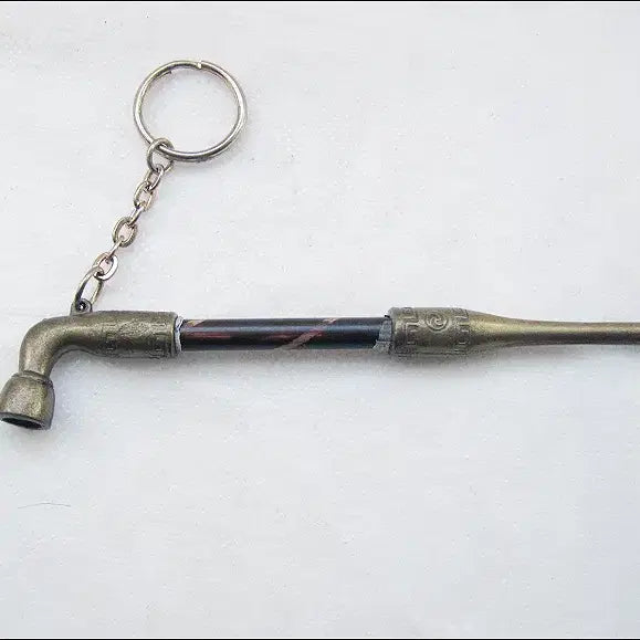 [BUNJANG] Tobacco Pipe (Model) Keychain / 곰방대 (모형) (k296) [키링, 열쇠고리]