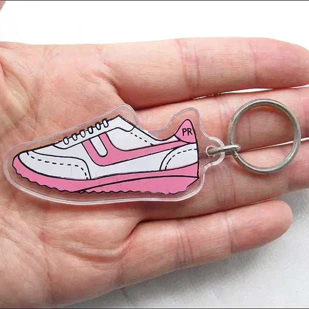 [BUNJANG] Pro-Specs 1980s Large Acrylic Keychain / 80년대 브랜드 신발 대형 아크릴 열쇠고리 [프로스펙스] (k297) [키링, 열쇠고리]