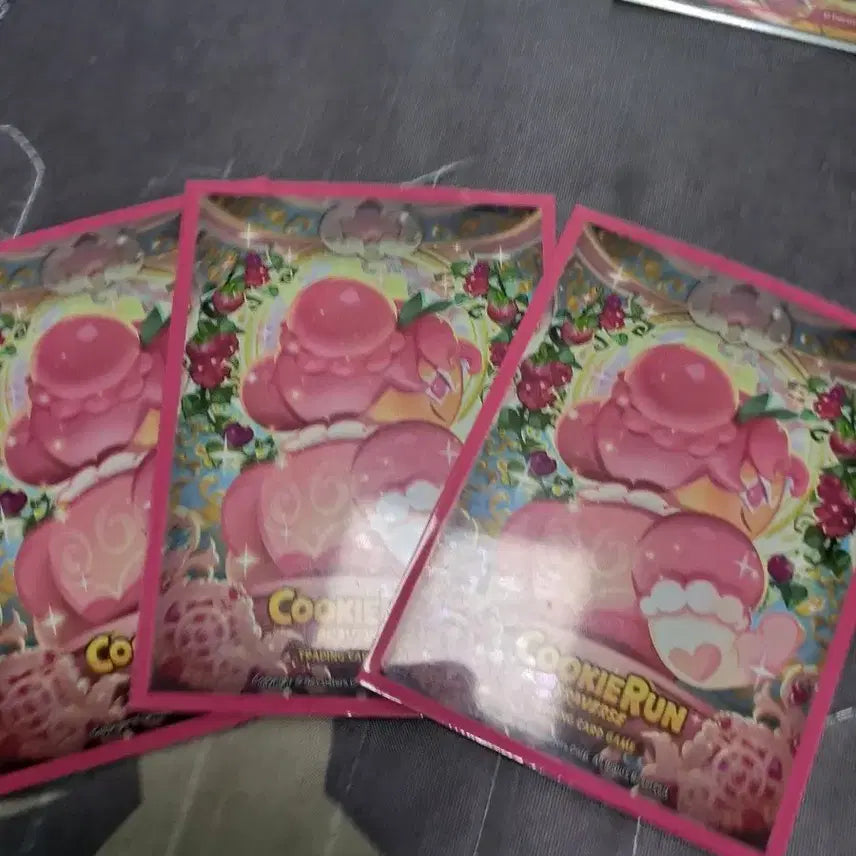 [BUNJANG] Cookie Run Hollyberry Cookie UR Card Bundle Set (3 Cards) / 쿠키런 홀리베리 쿠키 카드 UR 3장 일괄