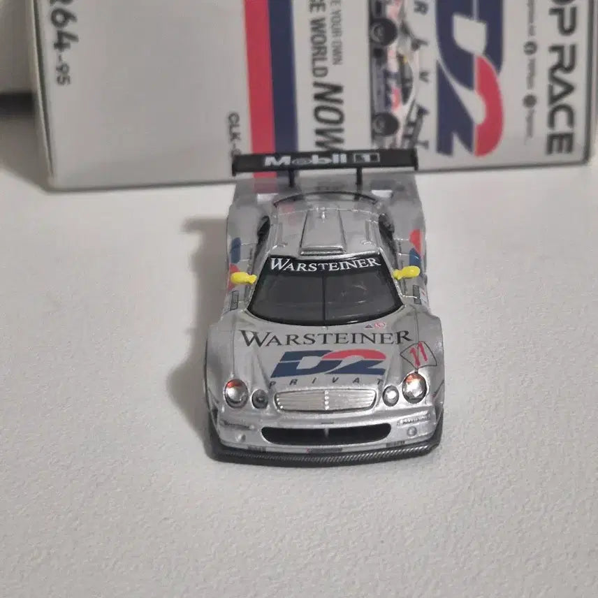 [BUNJANG] Pop Race 1/64 Mercedes CLK-GTR GT1 / 팝레이스 벤츠 CLK GTR GT1