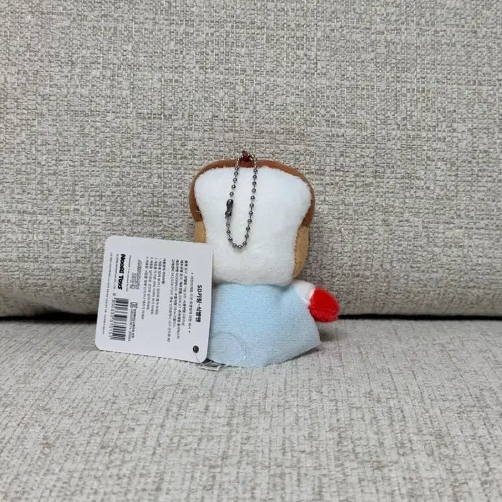 [BUNJANG] Anpanman SD Keyring Plush Bag Charm - Shokupanman / 호빵맨 SD 키링 인형 식빵맨 가방고리