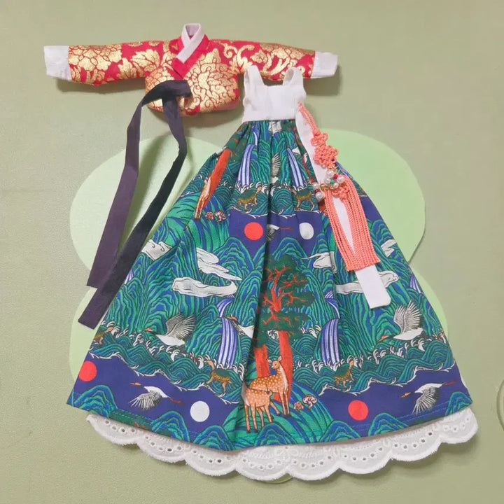 [BUNJANG] Randou Special Hanbok Full Set / 란도우 전용 한복 풀세트