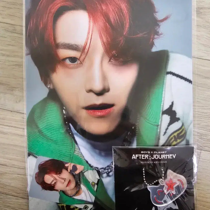 [BUNJANG] Haehsinlong Boyz Planet Archive A4 Set &amp; Keyring / [원가 양도] 허씬롱 씬롱 보이즈플래닛 아카이브 (a4세트 ,키링)