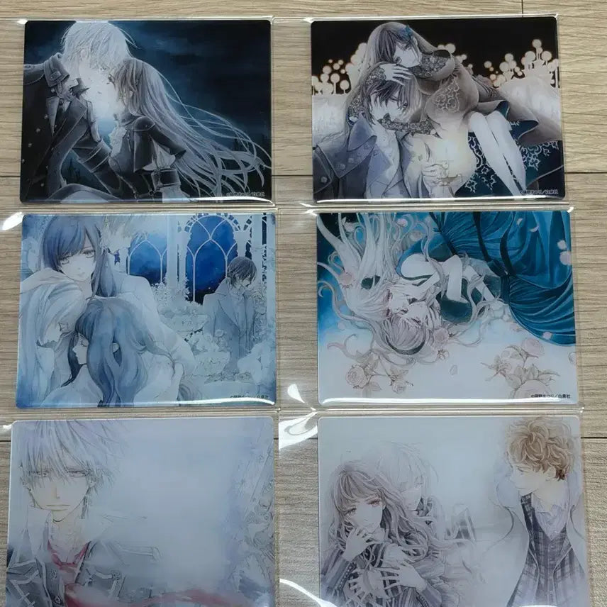 [BUNJANG] Vampire Knight Memories Acrylic Photocard Bundle Set / (일괄) 뱀파이어기사 memories 아크릴 포토카드 아크릴카드