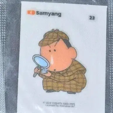 [BUNJANG] Samyang "Crayon Shin-chan" Detective Sticker / 삼양 맹구짱구 따부따부씰