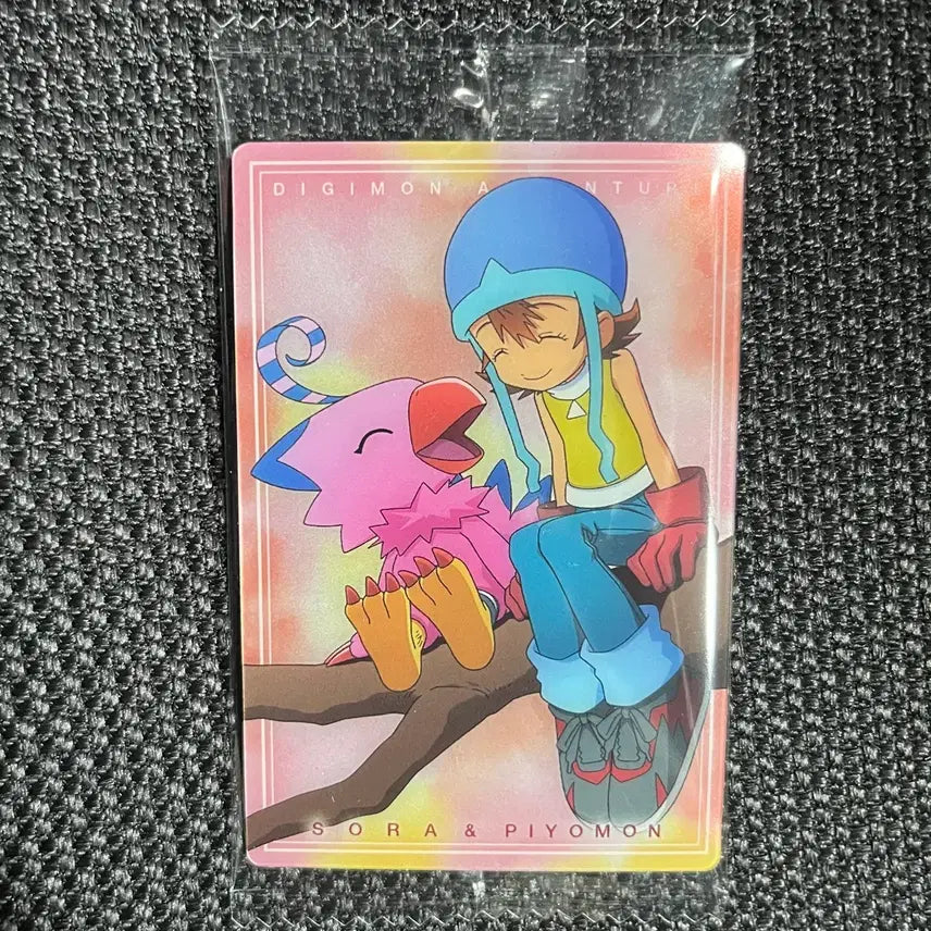 [BUNJANG] Digimon Sora &amp; Piyomon Wafer Card (Sealed) / 디지몬 소라 &amp; 피요몬 웨하스 카드 미개봉