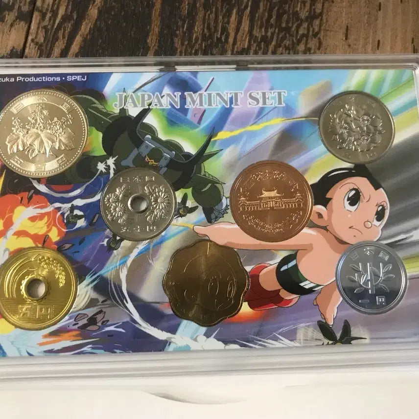 [BUNJANG] Astro Boy 2003 Coin Set Japanese Currency / 아스트로보이 2003년 코인 세트 일본 주화(아톰탄생기념)