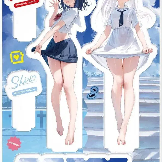 [BUNJANG] Mignon Ichigo Shiro Acrylic Stand / mignon 미뇽 아크릴스탠드