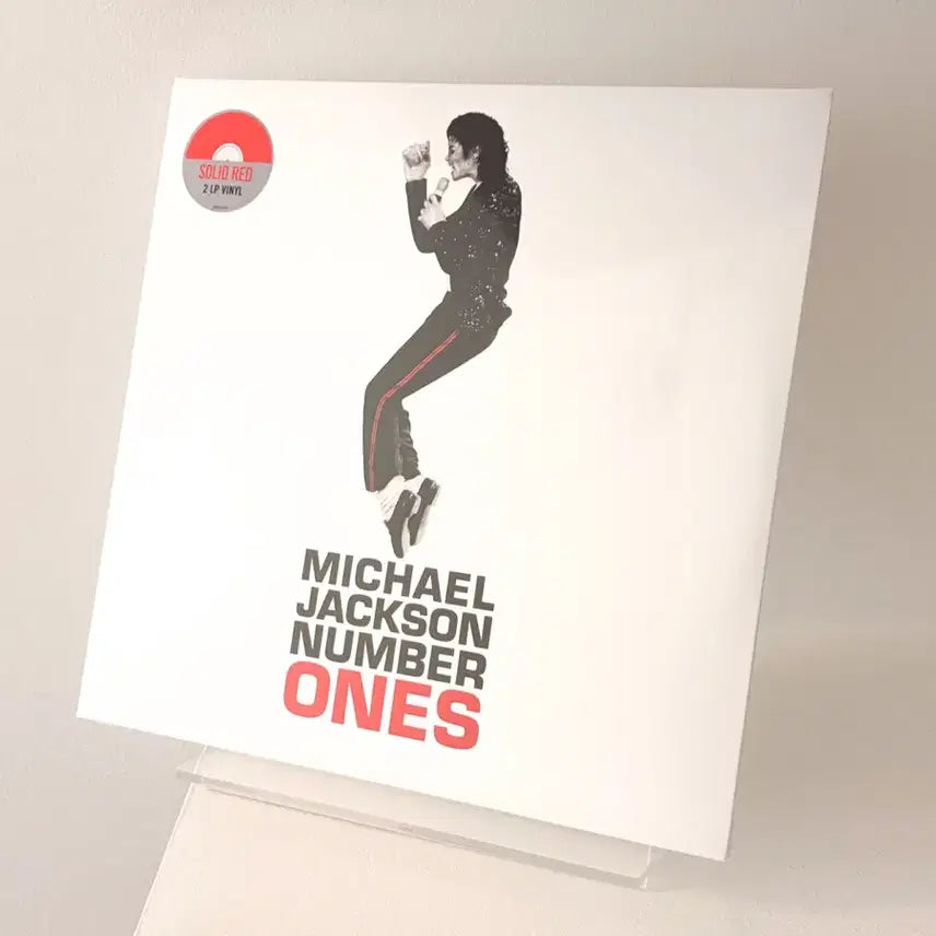 [BUNJANG] Michael Jackson Number Ones Red Color Vinyl LP / 미개봉) 마이클 잭슨 Number Ones 넘버원즈 2LP 레드 컬러바이닐 레코드 Michael Jackson