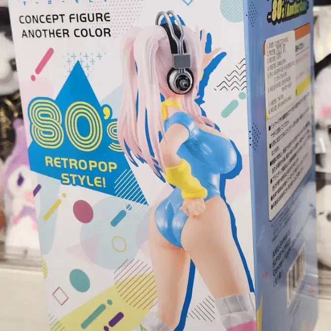 [BUNJANG] Furyu Super Sonico 80s Another Color Blue Concept Figure / 후류 (FURYU) 슈퍼소니코 컨셉 피규어 80년대 어나더 컬러 블루 / 소니코 피규어