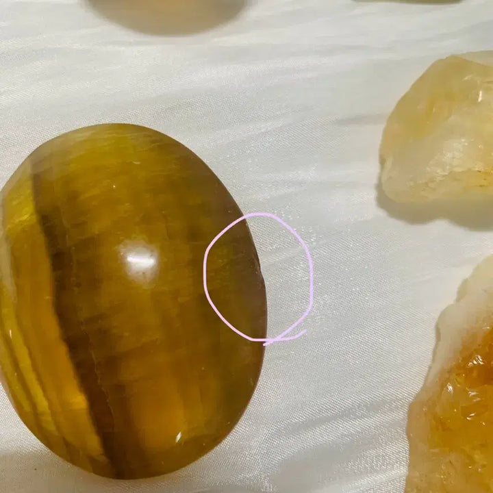 [BUNJANG] Yellow Tones Natural Gemstone Bundle / 황색 계열 원석 일괄 특별가