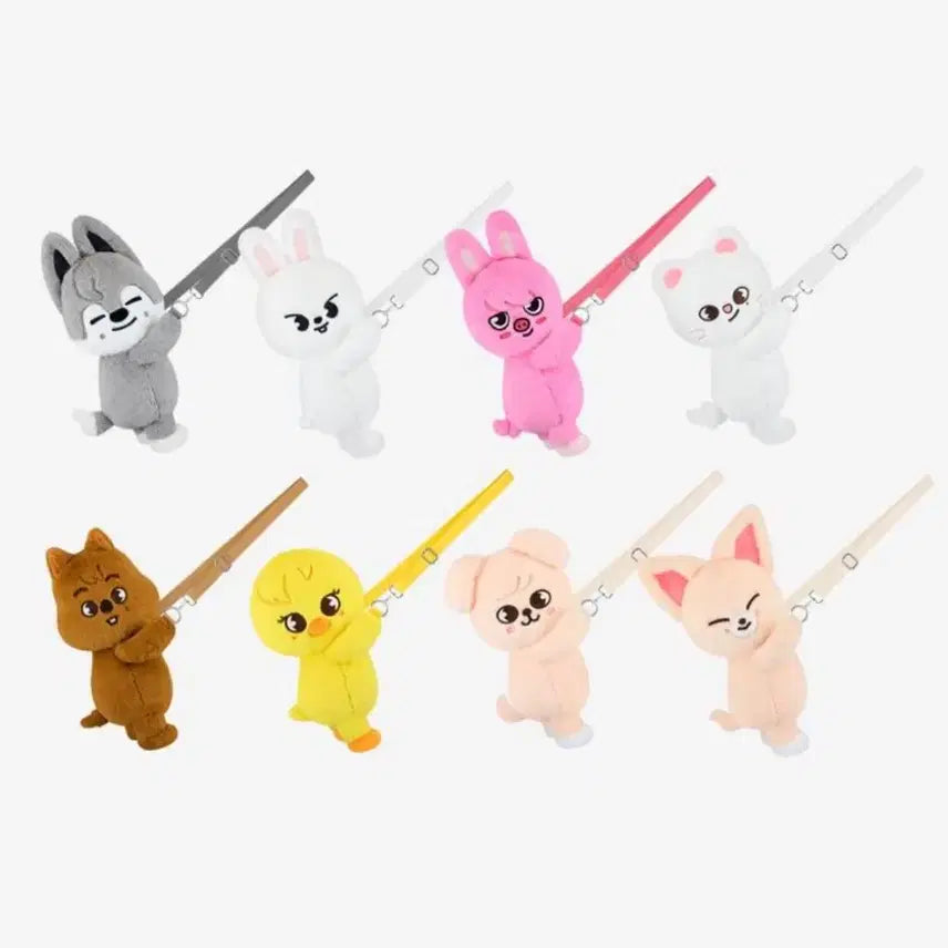 [BUNJANG] Stray Kids SKZOO Plush Backpack (LeeKnow) / 스트레이키즈 스키주 플러쉬백팩(리빗)
