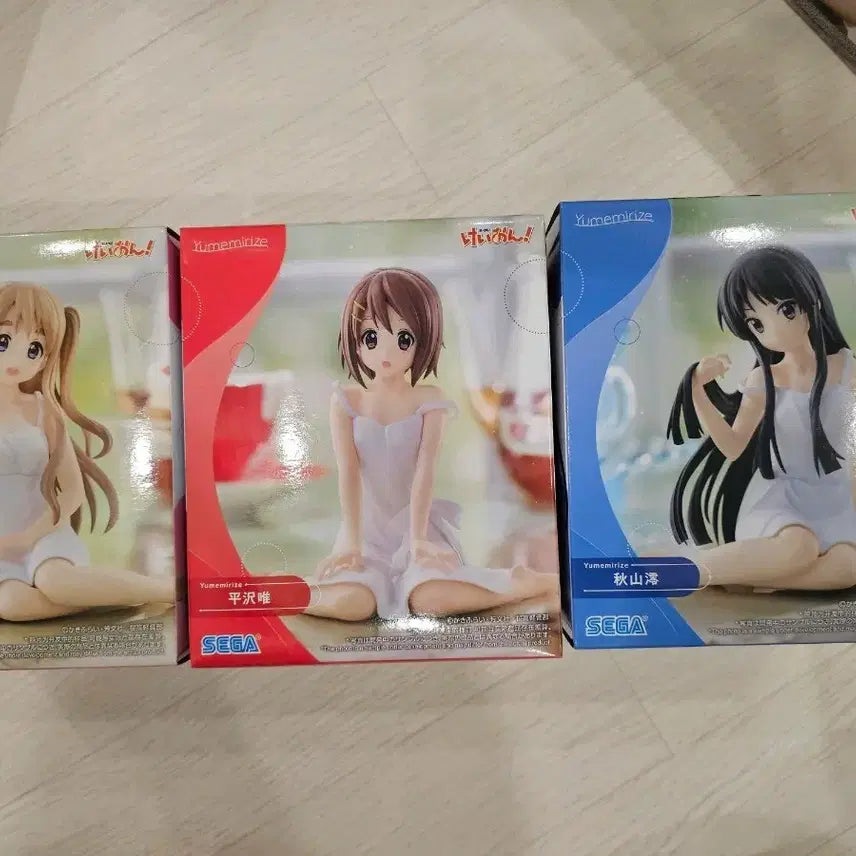 [BUNJANG] SEGA K-ON! Figure 3-Character Set / 세가 케이온! 피규어 3종 세트