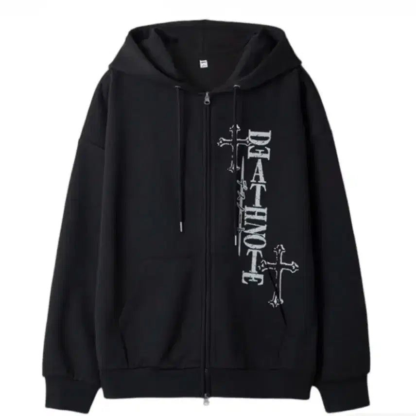 [BUNJANG] SPAO Death Note Hoodie Black M / 현물 미개봉 데스노트 스파오 후드집업 m