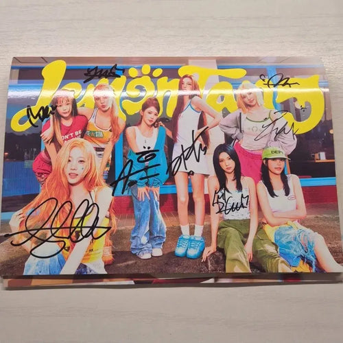 [BUNJANG] HA:TFELT Ha:tfelt Lemon Tank Signed Album / 하츠투하츠 하투하 레몬탱 친필 싸인앨범
