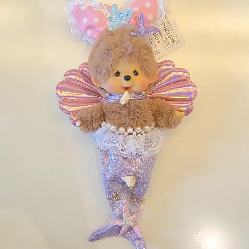 [BUNJANG] Authentic Mermaid Monchhichi Custom Figure / 정품)머메이드 인어 몬치치 커스텀