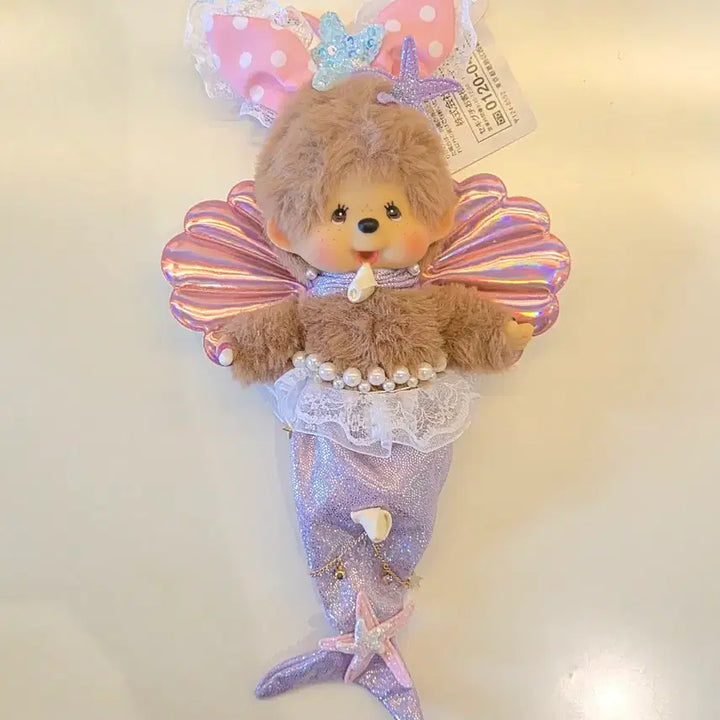 [BUNJANG] Authentic Mermaid Monchhichi Custom Figure / 정품)머메이드 인어 몬치치 커스텀
