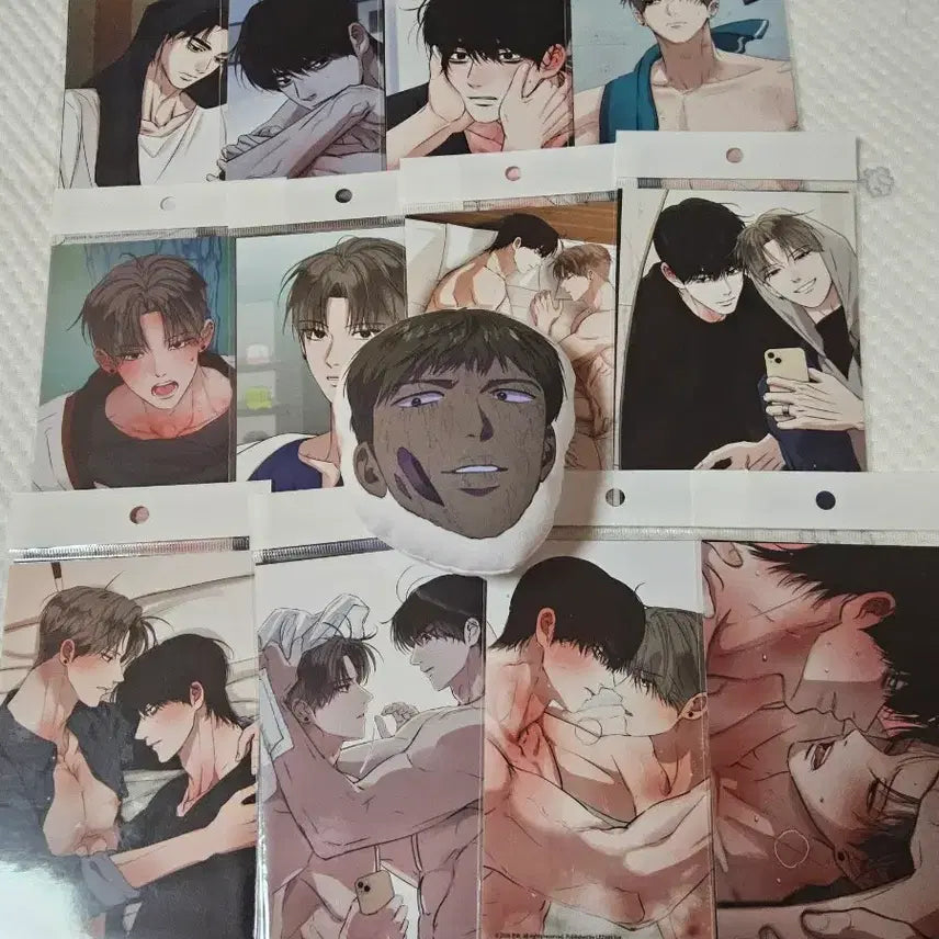 [BUNJANG] LeBom Unslips Developed Photo 12 Types Full Set + Cushion / 레봄 언슬립 인화사진 12종 풀세트 + 쿠션