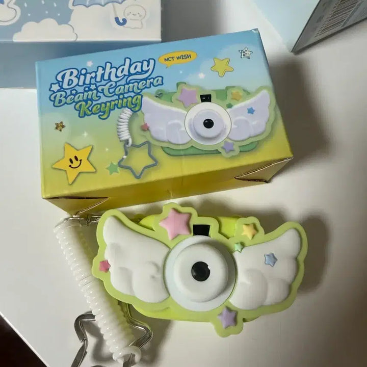 [BUNJANG] NCT WISH Mega Birthday Camera Keychain / 엔시티위시 메가 생일 카메라 키링