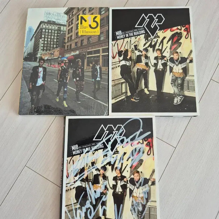 [BUNJANG] MIB Illusion / Money In The Building Bundle Set / 친필사인 MIB 앨범 Illusion / Money In The Building 일괄 배송비포함