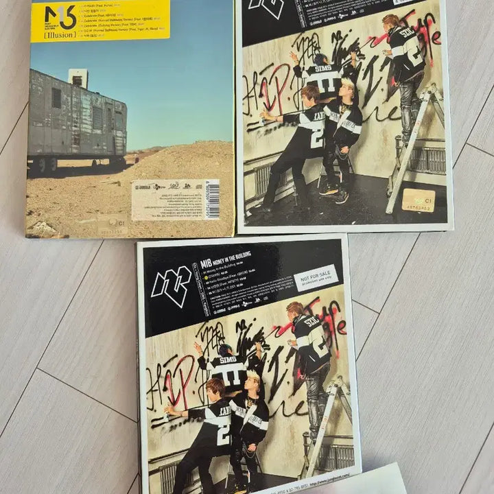 [BUNJANG] MIB Illusion / Money In The Building Bundle Set / 친필사인 MIB 앨범 Illusion / Money In The Building 일괄 배송비포함