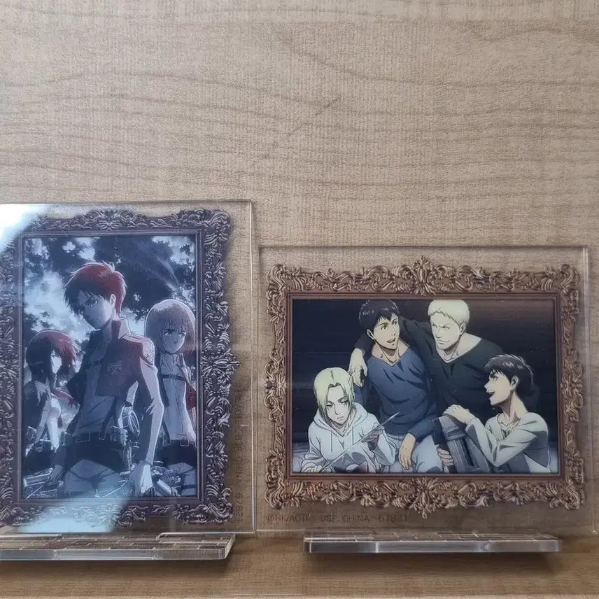 [BUNJANG] Attack on Titan Ichiban Kuji Mini Acrylic Stand Bundle Set / 일괄) 진격의거인 제일복권 미니 아크릴 스탠드